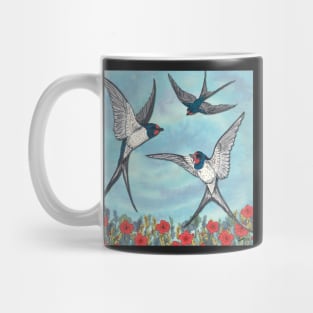 Summer Swallows Mug
